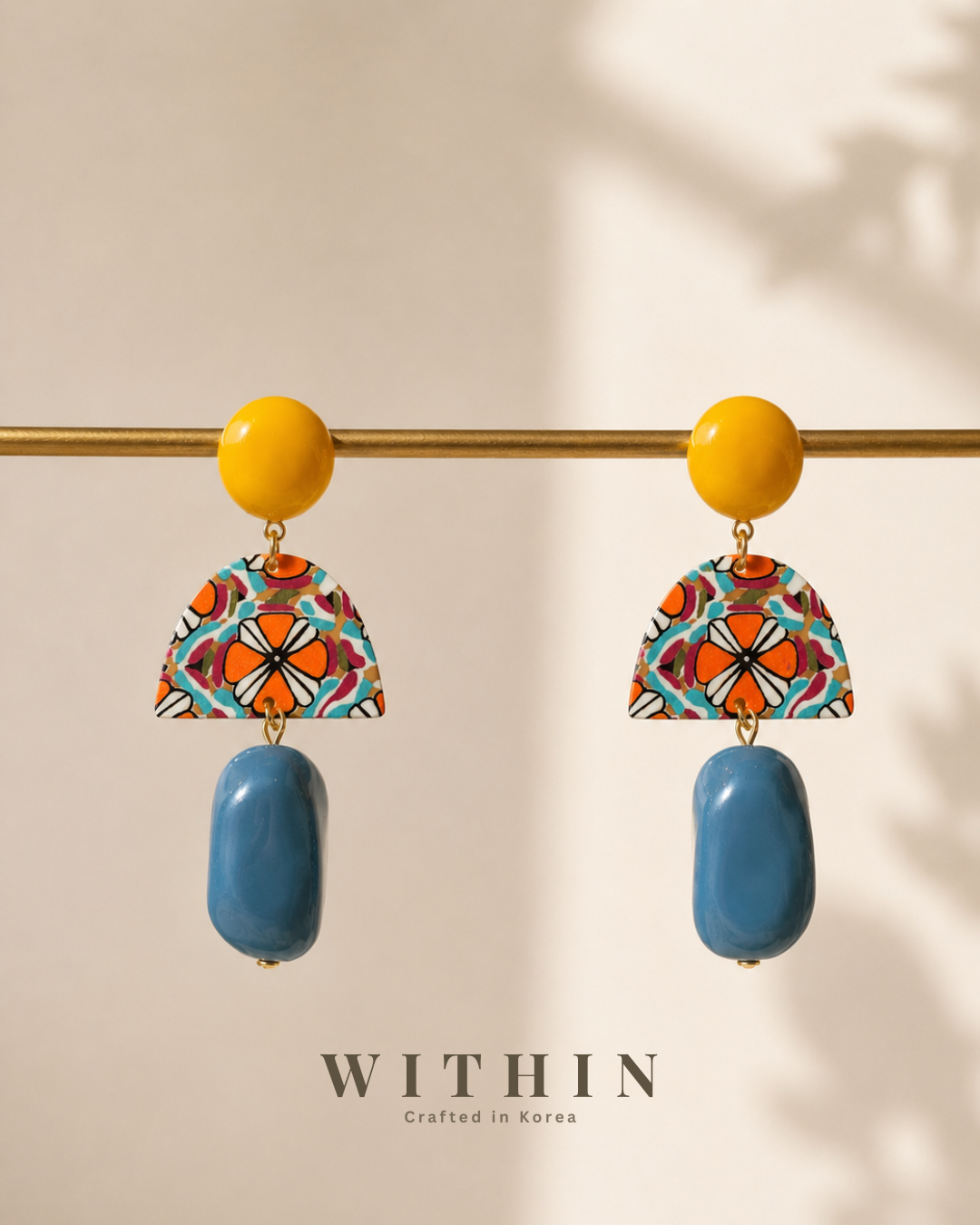 Sun Mosaic Earrings