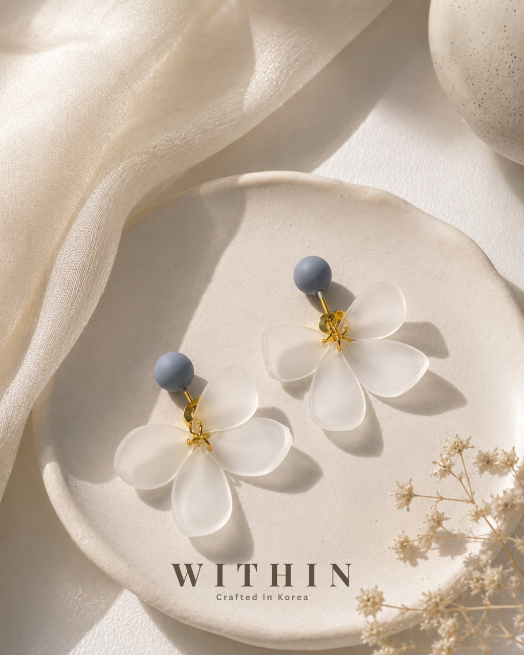 Petal Veil Earrings