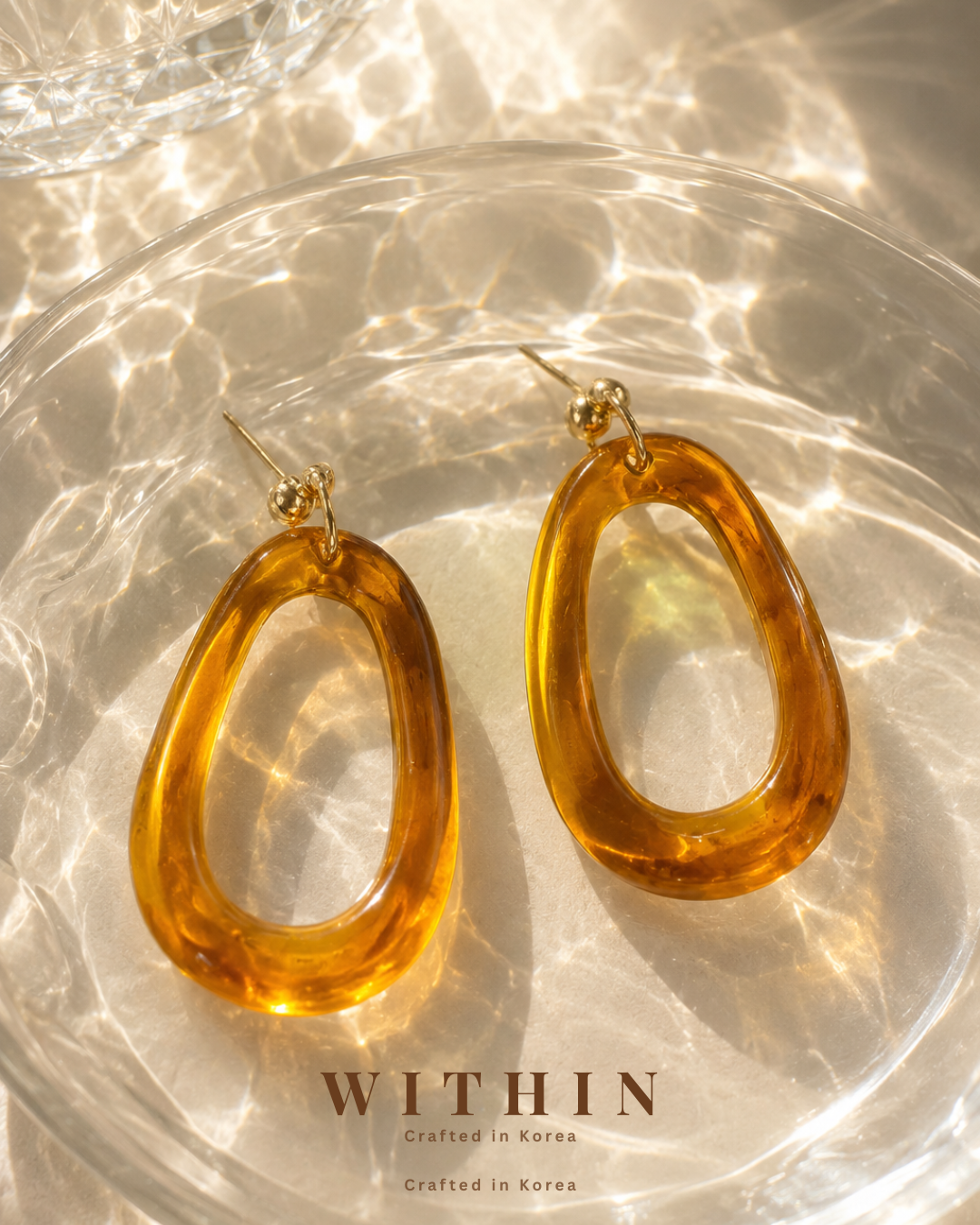 Amber Tide Earrings