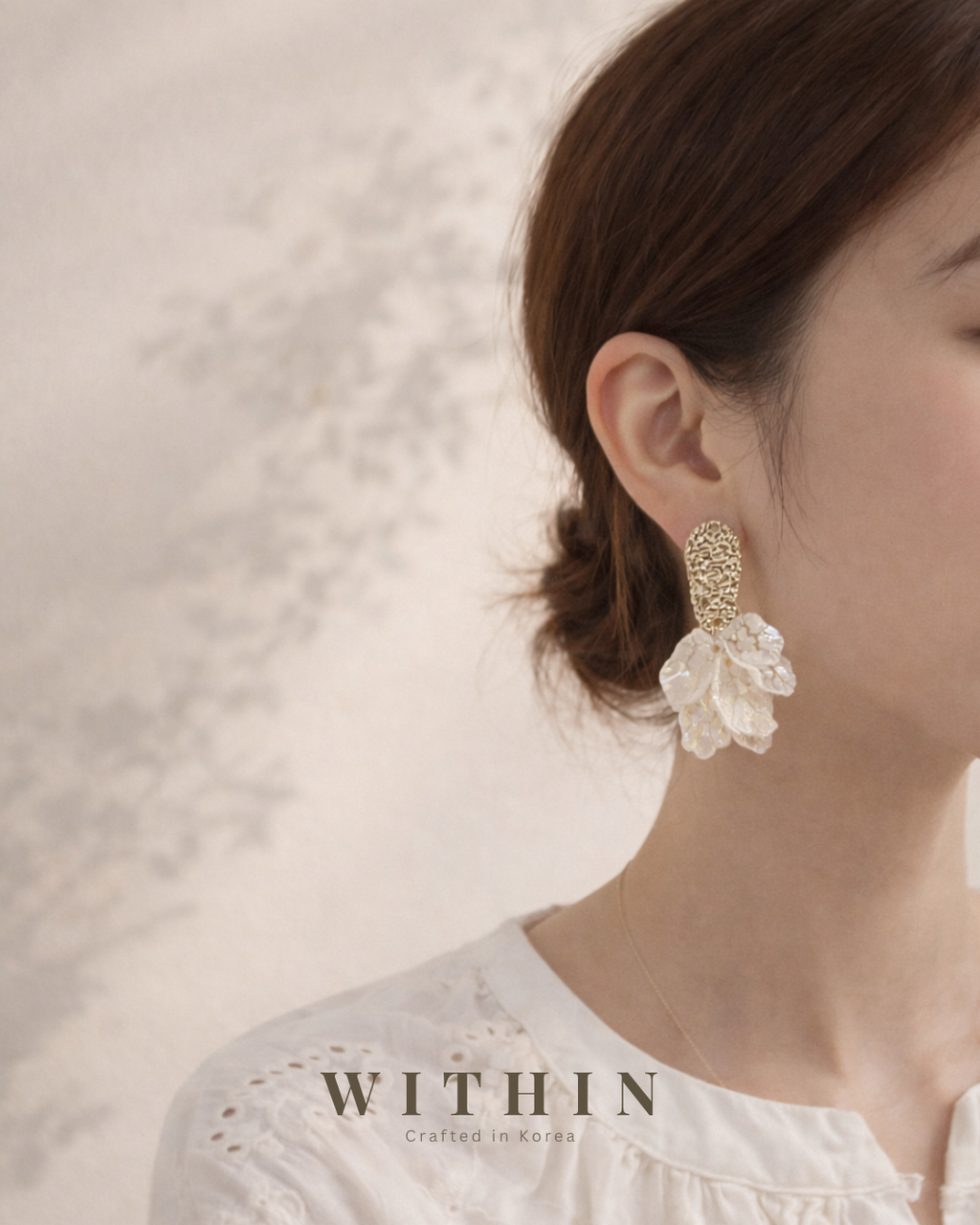 WITHIN Petal Glow Statement Earrings